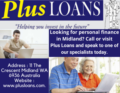 For over 30 plus years of experience, we the team of highly qualified Brokers In Midland specializing in providing Australian small & medium-sized businesses with the best custom made loans. http://www.plusloans.com.au/