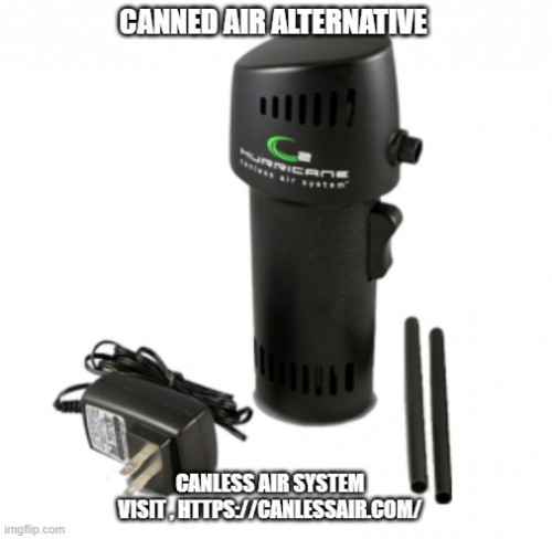 Canless Air System provides the best canned air alternative which is inexpensive, permanent and environmentally friendly. Shop Canless Air System at our products page and you will never need to buy another canned air again. Visit,https://bit.ly/2H47rFC