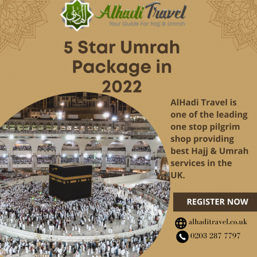 AlHadi Travel is one of the leading one stop pilgrim shop providing best Hajj & Umrah services in the UK.
More Detail: https://www.alhaditravel.co.uk/5-star-umrah-packages/
#5 #Star #Umrah #Package #travel #alhadi