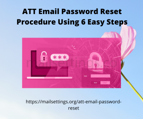ATT Email Password Reset Procedure
