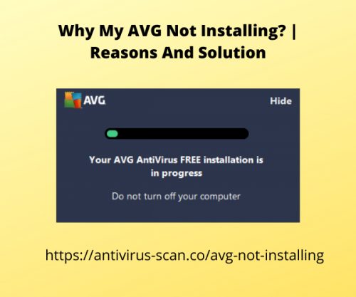 AVG Not Installing
