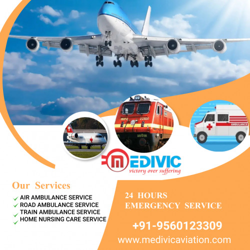 Medivic Aviation Air Ambulance Services in Dibrugarh delivered a comfortably shifting process so that the health of the patient remains stable and the transportation process gets concluded successfully. Acquire now online and offline booking process.

More@ https://bit.ly/3zbeipV