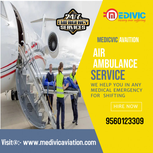 Medivic Aviation Air Ambulance Service in Coimbatore is available 24 hours days and nights for conferring the best medical transport service with all curative medical tools.

More@ https://bit.ly/3l4rO6o