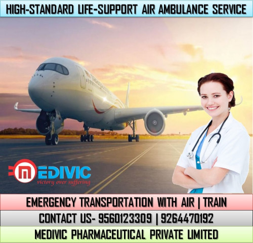 An emergency patient always gets satisfied to get the proper medical treatment and also you will get all types of medical equipment for the care of them. Medivic Aviation renders the excellent Air Ambulance Service in Allahabad with the latest medical tools like a cardiac machine, ventilator, ICU and CCU setup, defibrillator, oxygen cylinder, etc. to gives you rest because it handles the patient condition.

Website: https://www.medivicaviation.com/air-ambulance-service-allahabad/