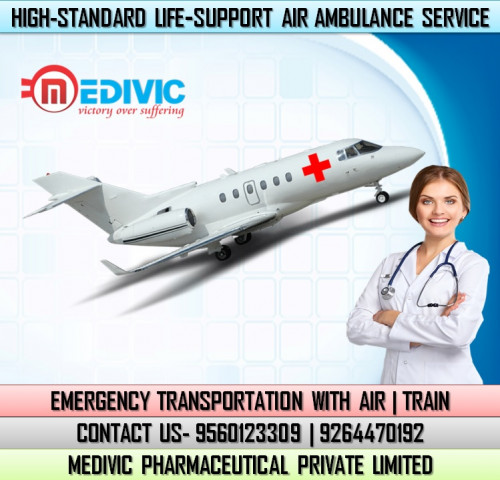 You can hire the world-class medical ICU support Air Ambulance Service in Delhi at a very authentic fare because we are giving all types of solutions to shift patients immediately to another city’s hospital immediately. Medivic Aviation provides you all emergency medical amenities in an emergency. We have a well-expert medical team and specialist MD doctor and they give the best support to the ill patient.

Website: https://www.medivicaviation.com/