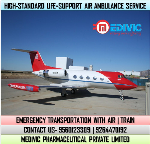 Medivic Aviation Air Ambulance Service in Varanasi has an openness to contact one moveable patient from their city to anywhere in India at a competitive rate. We are likely to square estimate entirely available to the simplest and top-class of charter air ambulances for quick and safe transportation.

Website: https://www.medivicaviation.com/air-ambulance-service-varanasi/