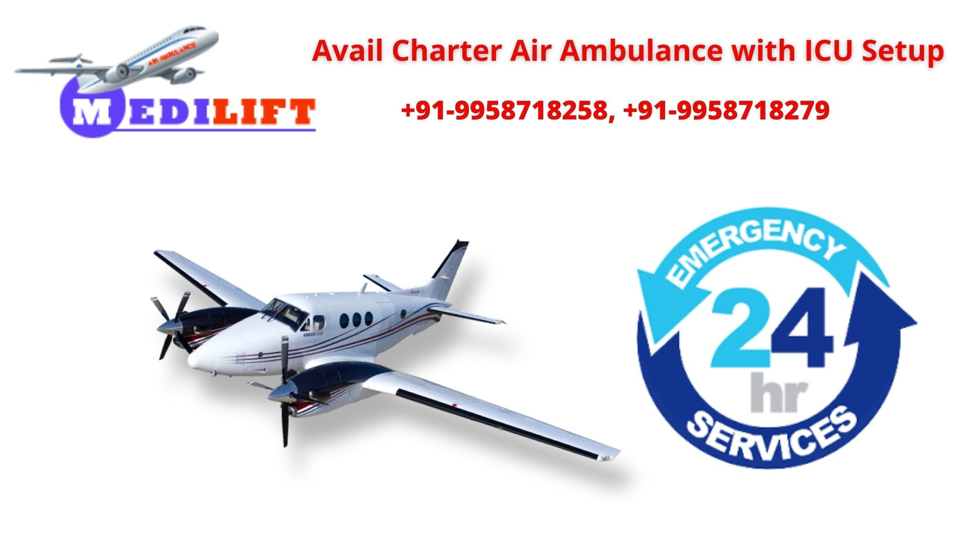 Choose Extra-Advanced Air Ambulance in Hyderabad at a Minimum Rate - Gifyu