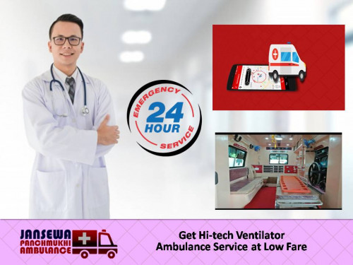 Jansewa Panchmukhi Ambulance from Gaya provides a highly advanced emergency ambulance service at the cheapest cost. We provide a reliable and comfortable patient shifting facility under the guidance of qualified and expert medical staff support.
More@ https://rb.gy/ufppvr