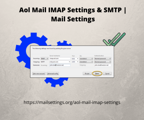 Aol Mail IMAP Settings