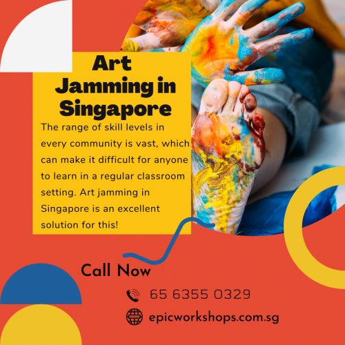 The range of skill levels in every community is vast, which can make it difficult for anyone to learn in a regular classroom setting. Art jamming Singapore is an excellent solution for this!
Visit Our Site: https://epicworkshops.com.sg/workshop/art-jamming/
#ArtJammingSingapore #Art #Jamming #Singapore #workshop