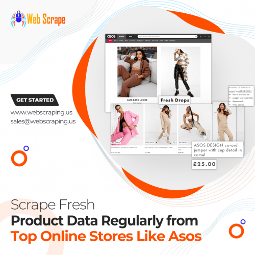Do you want to scrape product data from Asos? Web Scrape is a leading Asos Product data scraping services provider in the USA, UK, UAE, Australia, and Canada.

We will able to extract different products data:

Category
URL
Image URL
Product Name
Color
Regular Price
Product Details
Size
Brand
Product Code
Look after Me
Size & Fit
About me

Website: https://webscraping.us/web-crawling/

#asos #data #ecommerce #fashion #branding #creativity #marketing #smallbusiness #usa #uk #canada #france #datamining #webscraping