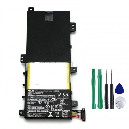 Original 38Wh Asus 0B200-00860200 Akku

https://www.3cparts.de/original-38wh-asus-0b20000860200-akku-p-35560.html
Produktinfo
Akkutechnologie: Li-ion
Ausgangsspannung (Volt): 7.5 Volt
Kapazität: 5000 mAh / 38 Wh / 2-Zellen
Farbe: Schwarz
Artikelzustand: Neu,100% Original
Garantie: 6 Monate / 30-Tage Rückgabe
Paket enthalten:
1 x Akku Asus (mit Werkzeugen)
Kompatibles Modell:
C21N1333 Asus, C21PqC5 Asus, 0B200-00860100 Asus, 0B200-00860000 Asus, 0B200-00860300 Asus, 0B200-00860200 Asus, 0B200-00860400 Asus,