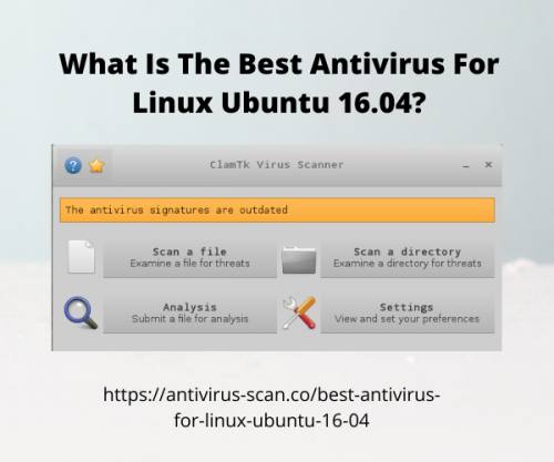Best Antivirus For Linux Ubuntu 16.04