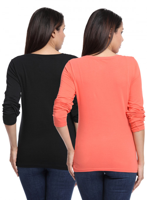 Black&Coral Back