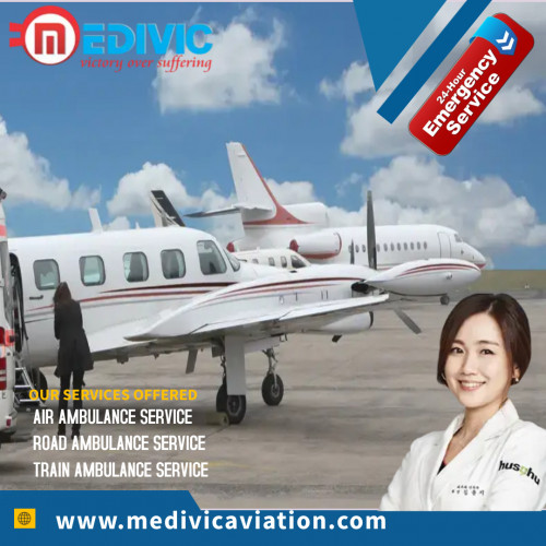 Medivic Aviation Air Ambulance Service in Pune offers better medical resources and outfits inside the medical flight for the convenient shifting of the patient at any medical emergency case for secure and fast shifting.

More@ https://bit.ly/3PNf9mk