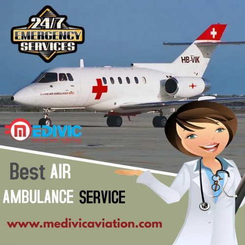 Medivic Aviation Air Ambulance Service in Siliguri is one of the best prompt medical jets that are very useful for the safe and comfortable of the most critical patients to travel and provide risk-free transportation.

More@ https://bit.ly/3PPZwe4