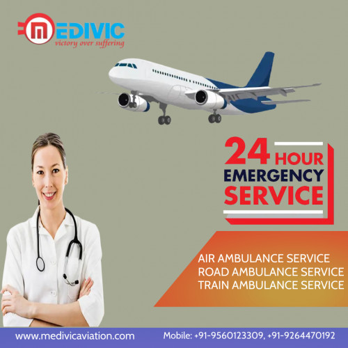 Medivic Aviation Air Ambulance Service in Gaya offers the most reliable emergency medical transport service with all enhanced medical setup and care for the convenient shifting of the sufferer at the time of shifting hours.

More@ https://bit.ly/2QtgN1L