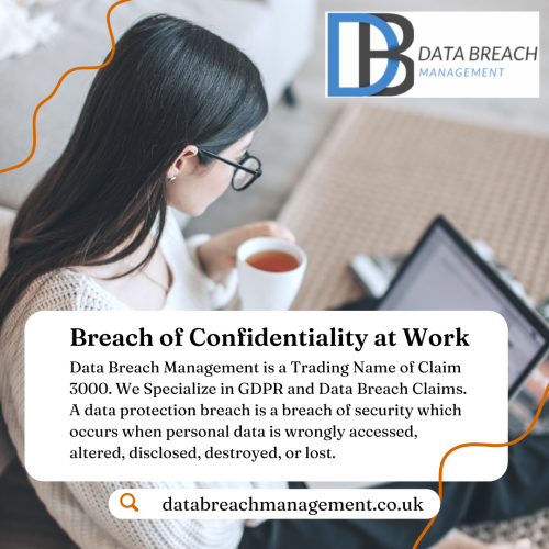 Data Breach Management is a Trading Name of Claim 3000. We Specialize in GDPR and Data Breach Claims. A data protection breach is a breach of security which occurs when personal data is wrongly accessed, altered, disclosed, destroyed, or lost.
More Detail: https://databreachmanagement.co.uk/workplace-data-breach/
#Breach #Confidentiality #atWork #Deta #breach #man #management #work #data #trading