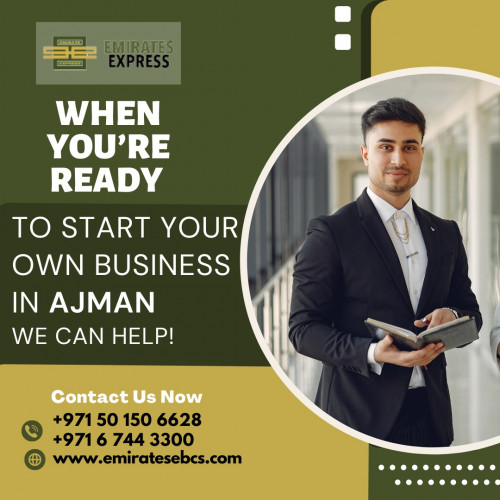 When you are ready to start your own business in Ajman we can help!
.
For more details:
? +971 50 150 6628
? https://buff.ly/3GP1qqh
? marketing@emiratesebcs.com
.
#business #growyourbusiness #businessideas