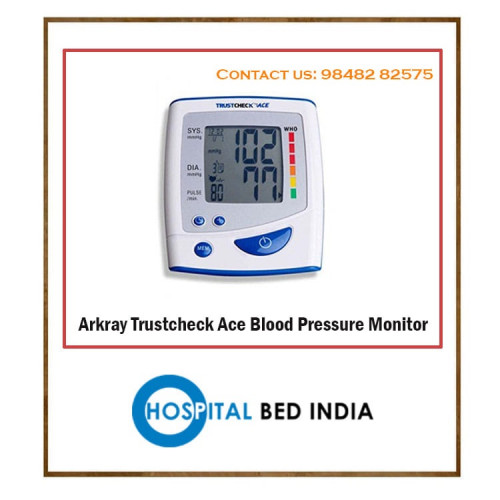 Hospital Bed India, Buy Arkray Trustcheck Ace Blood Pressure Monitor Regular online in Hyderabad at Hospitalbedindia.com. Shop online Blood Pressure Monitors products at best prices in India.
For More Info Visit : http://hospitalbedindia.com
Email Us : mohankmadan@gmail.com 
Call : 9848282575