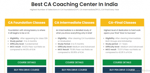 Mittal commerce classes are the best institute for CA coaching classes in Jaipur for foundation, intermediate and final. They give the highest number of selections every year. Join Now! https://mccjpr.com/