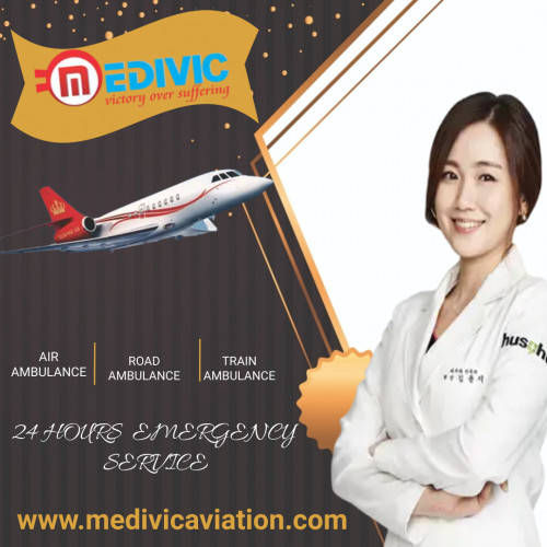 Medivic Aviation Air Ambulance Services in Varanasi bestows the rapid and superb advanced class commercial and private medical transport service with all advanced medical set up for the safe and comfortable shifting of the patient.

More@ https://bit.ly/3wV6DJl