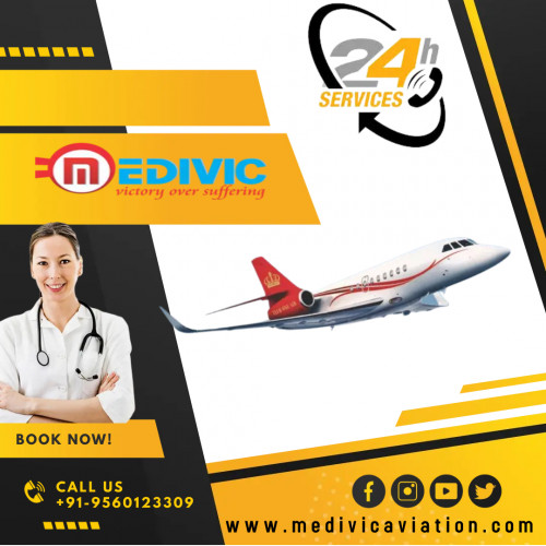 Medivic Aviation Air Ambulance in Siliguri always confers the best national and international medical flight with all care and comfort. We always give all safety protocols and all necessary medical setups for risk-free transportation.

More@ https://bit.ly/3QGKUhC