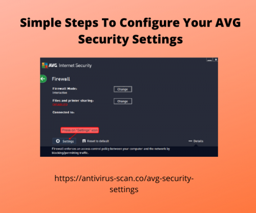 Configure Your AVG Security Settings