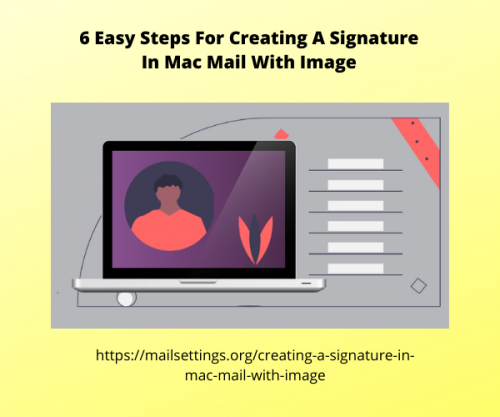 Creating A Signature In Mac Mail With Image