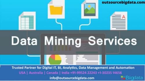 With the huge volume of data available online, many businesses stand to gain substantially through proper web data collection and web data mining services. Contact us for complete Data Mining Services at +1-30235 14656, +91-99524 22243.