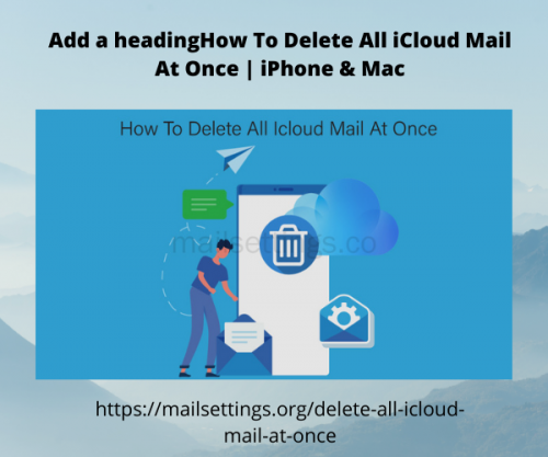 Delete All iCloud Mail At Once