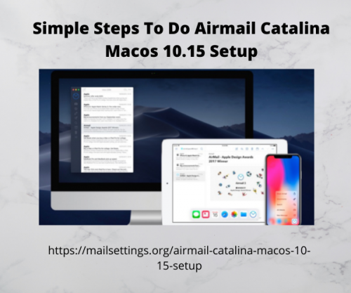 Do Airmail Catalina Macos 10.15 Setup