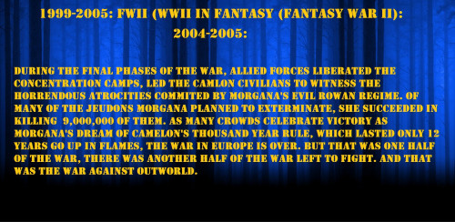 Fantasy War II Events during and after the Battle of Camelot (Allied forces Liberates the Concentrat