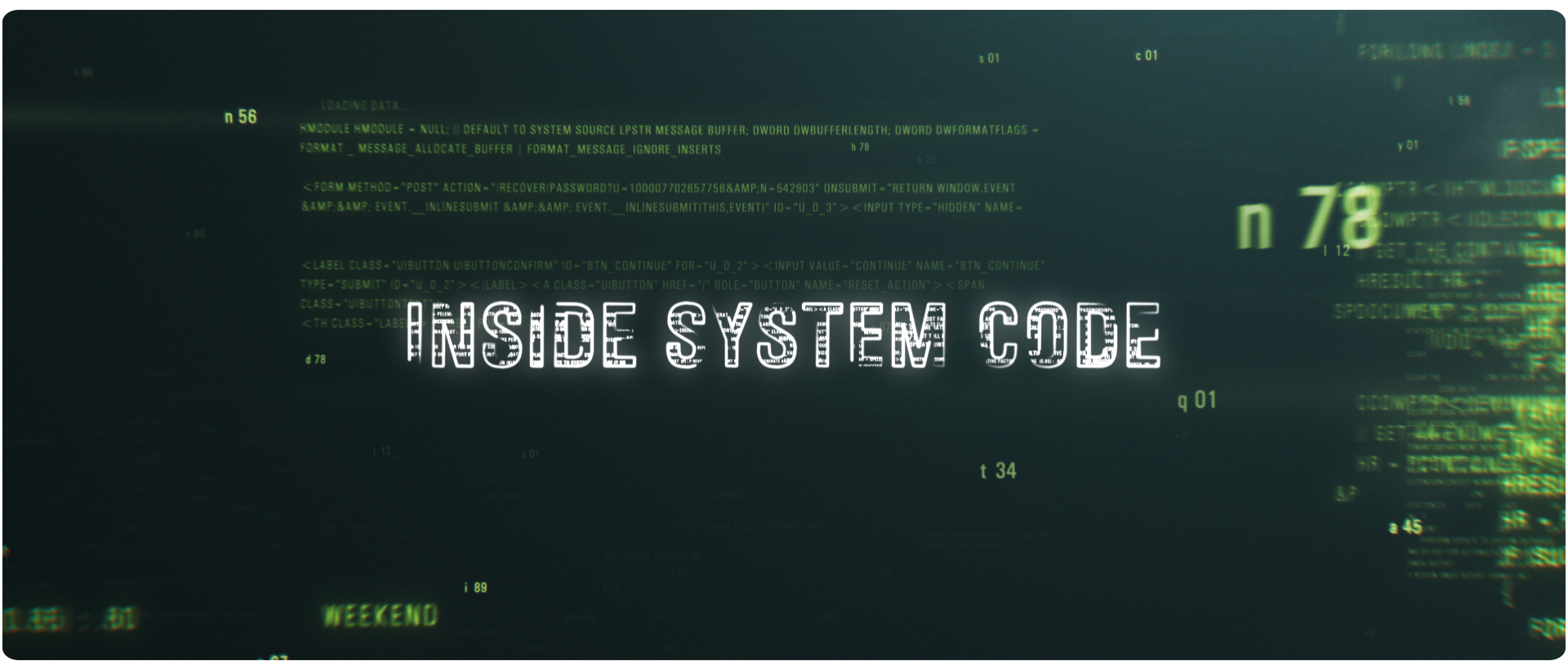 Code after. System code.