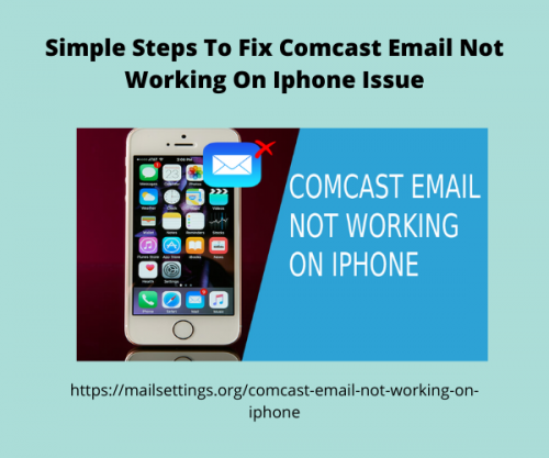Fix Comcast Email Not Working On Iphone