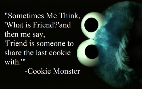 Friend Cookie Monster