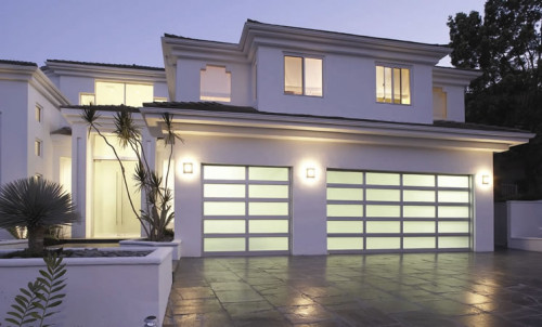 Glass Panel Garage Door (11)