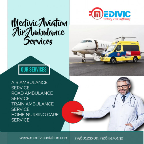 Medivic Aviation Air Ambulance Services in Jamshedpur provided the best medical convenience to the patients at the time of emergency transportation from one location to another by airways.

More@ https://bit.ly/3MxfdEc