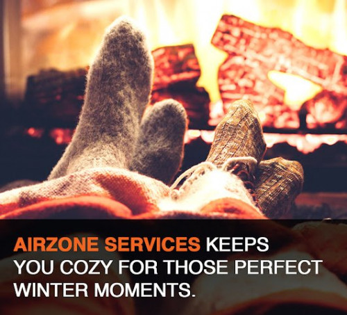 Airzone Services Keeps You Cozy For Those Perfect Winter Moments.