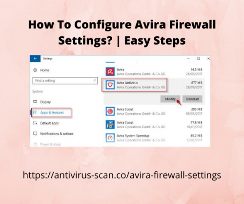 How To Configure Avira Firewall Settings