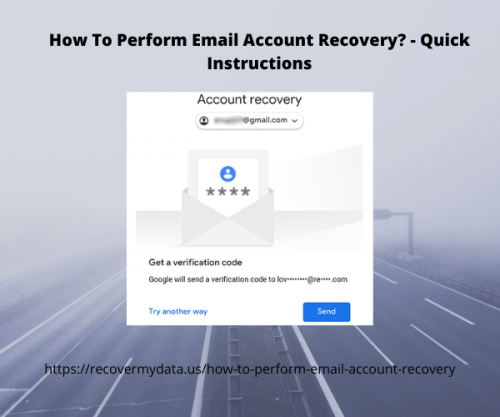 How To Perform Email Account Recovery