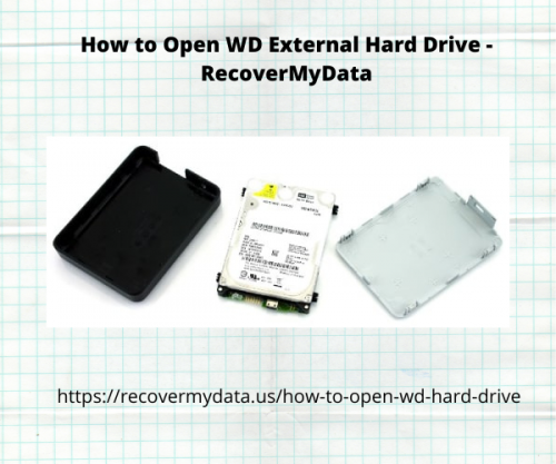 How to Open WD External Hard Drive