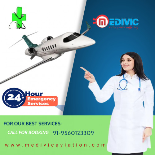 Medivic Aviation Air Ambulance Service in Nagpur provides the best medical shifting service with all advanced medical setups for the fast and comfortable shifting of the sufferer in any medical emergency situation.

More@ https://bit.ly/2V9RF2m