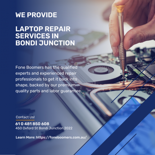 If you have a mobile phone or a laptop or a tablet that’s not working like it should, you’ve come to the right place. Fone Boomers has the qualified experts and experienced repair professionals to get it back into shape, backed by our premium quality parts and labor guarantee.
Visit Our Site: https://foneboomers.com.au/
#LaptopRepairServicesinBondiJunction #Laptop #Repair #Services #Bondi #Junction