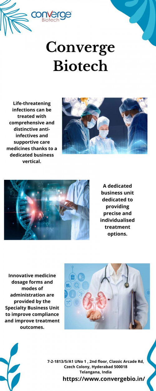 Converge Biotech is dedicated to accelerating the development of new drugs and treatments that reach patients quickly. We are using our expertise in pharmacology, safety, drug delivery and policy to help bridge the gap between promising scientific discoveries and their translation into clinical applications.