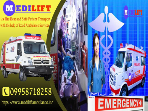 Medilift Ambulance offers life-saving Road Ambulance Service in Patna with advanced medical facilities and a doctor team for the proper transfer of the patient.
https://bit.ly/3p1DkA1