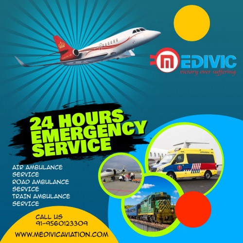 Medivic Aviation Air Ambulance Service in Ahmedabad provides charter aircraft that are basically maintained with all emergency medical tools for quick patient transportation purposes. Our excellent and cost-effective patient transfer service is available all over locations.

More@ https://bit.ly/3Qnvui2