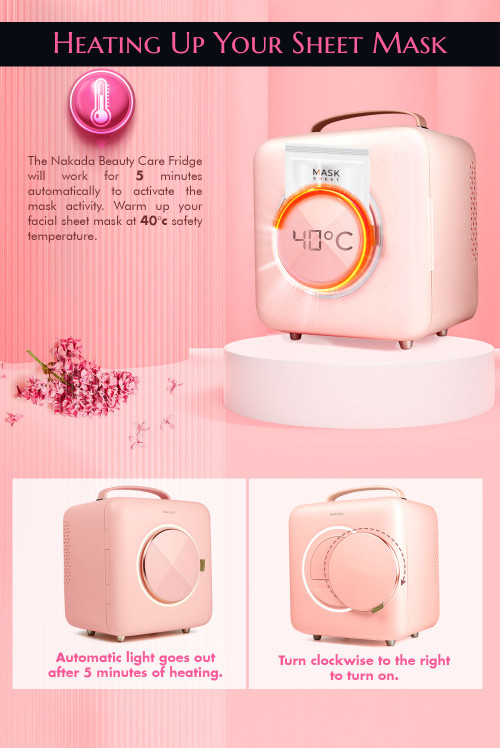 Nakada Beauty Care Fridge NC33 Main Design 04