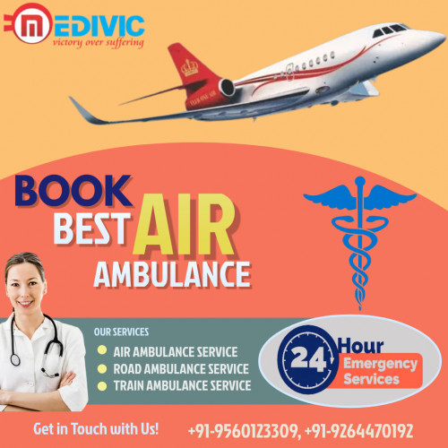 Medivic Aviation Air Ambulance in Dibrugarh is one of the perfect options for the immediate shifting of critical patients to the medical center. We always help the patients and offer comfort and safe during the transportation process.

More@ https://bit.ly/2EGzdpi