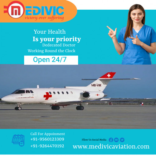 Medivic Aviation Air Ambulance Service in Aizawl provides a very justified booking price to hire Air Ambulance for safe patient shifting. We are 24 hours help to transfer all types of sick people with all necessary medication to the desired place

More@ https://bit.ly/3NMUYTH